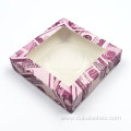 holographic paper lash boxes square false eyelash case